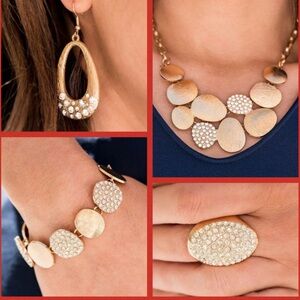 4pc. Rhinestones Necklace. NWT